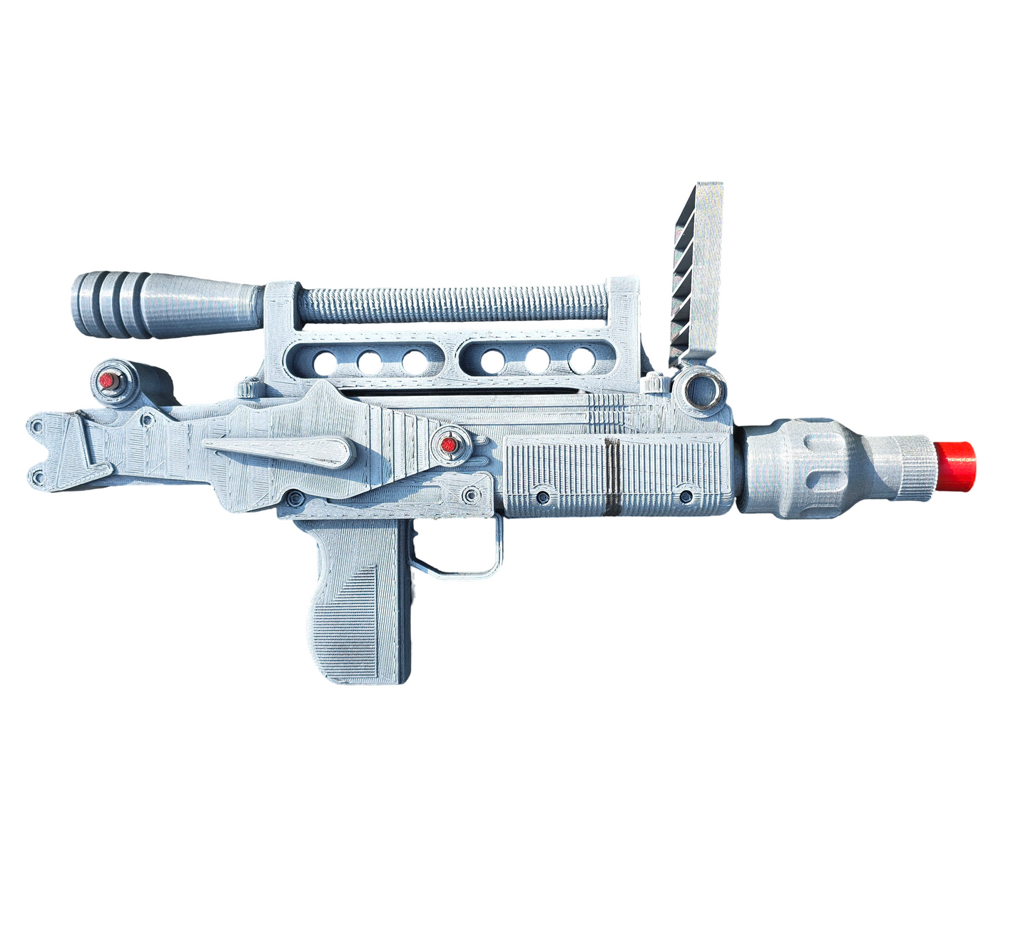 Retro Laser 007 Style Display Prop – 3D Printed Sci-Fi Fan Model
