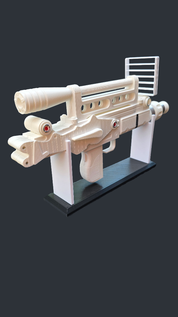 Retro Laser 007 Style Display Prop – 3D Printed Sci-Fi Fan Model