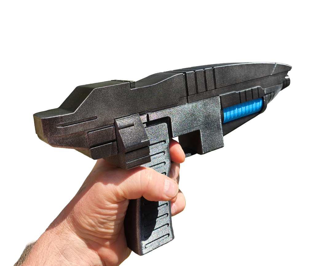 π StarTrack Andorian Phaser Style Prop β 3D Printed & Painted Display Model