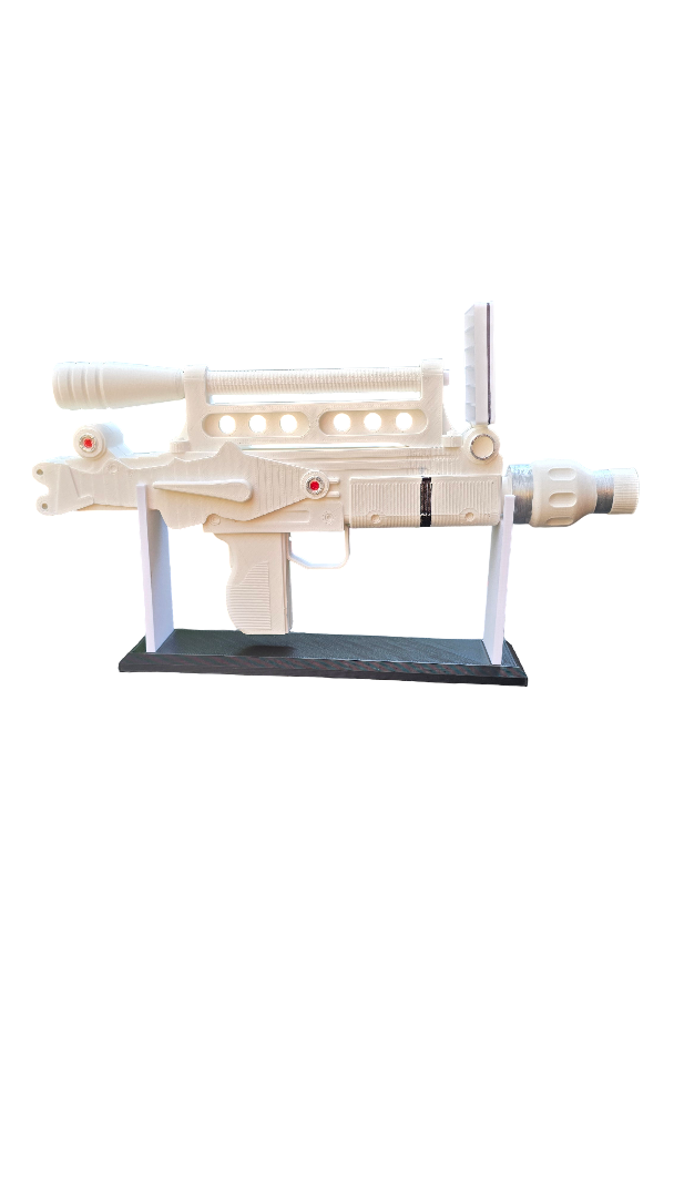 Retro Laser 007 Style Display Prop – 3D Printed Sci-Fi Fan Model