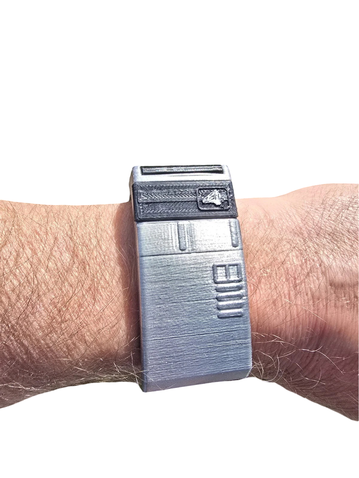 Retro Wrist Communicator Style Prop – 3D Printed Sci-Fi Display Model