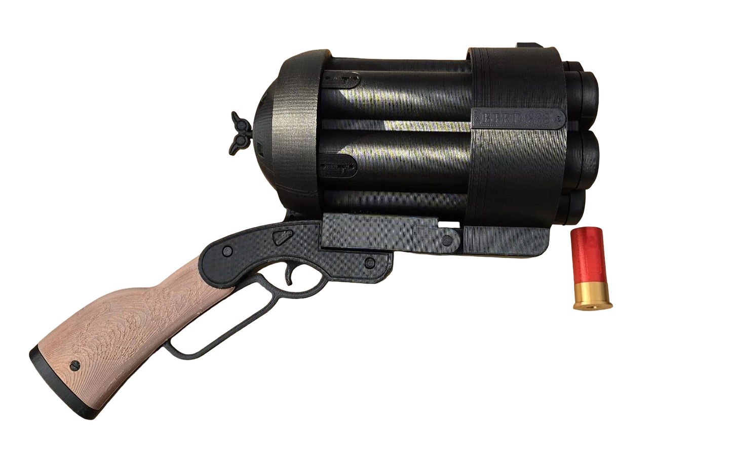 Hellboy Style Display Prop – 3D Printed Fan-Made Oversized Mini Blaster