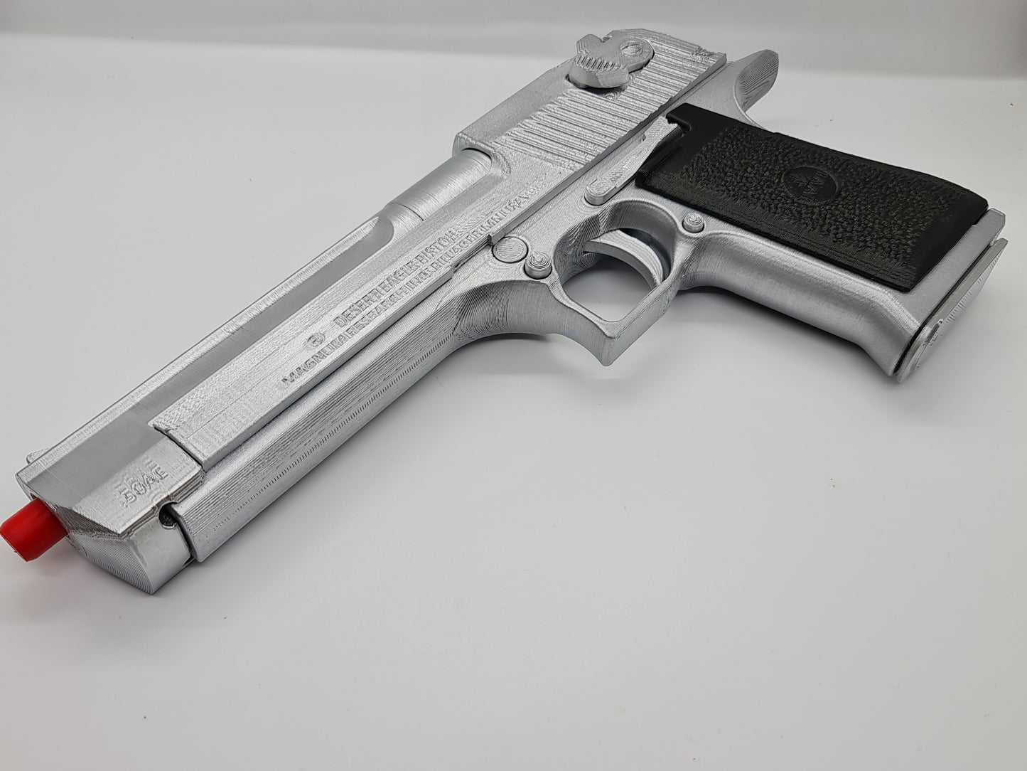 Desert Eagle Style Prop – Full Size 3D Printed Fan-Made Display Model Inspired by Action Movies 🔥