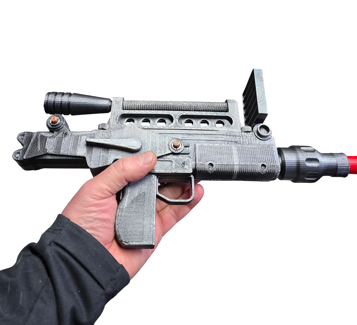 Retro Laser 007 Style Display Prop – 3D Printed Sci-Fi Fan Model