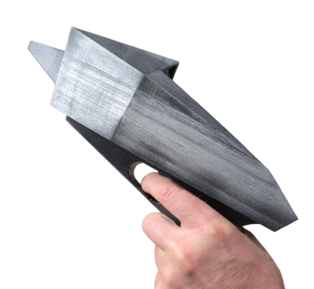 Big Alien Vaporizer pistol from The Invaders 1967 TV series Sci-Fi – Large Display Prop