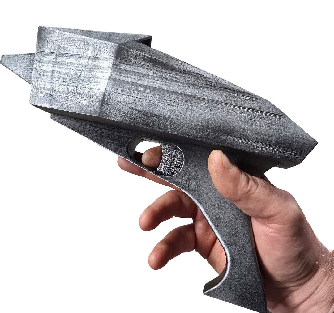 Big Alien Vaporizer pistol from The Invaders 1967 TV series Sci-Fi – Large Display Prop