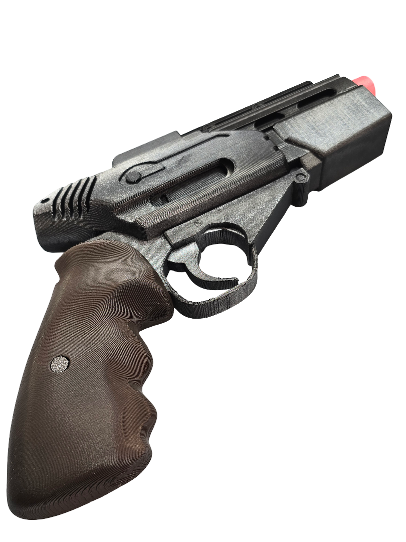 🛡️ Colonial Warrior Blaster – Battlestar Galactica Style Prop – 3D Printed & Painted