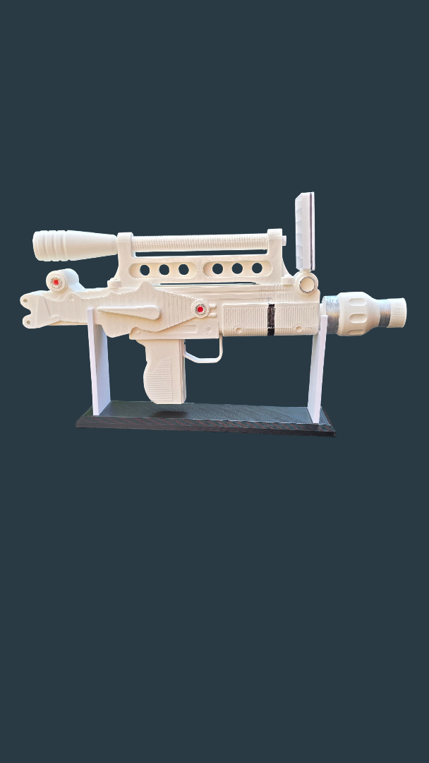 Retro Laser 007 Style Display Prop – 3D Printed Sci-Fi Fan Model