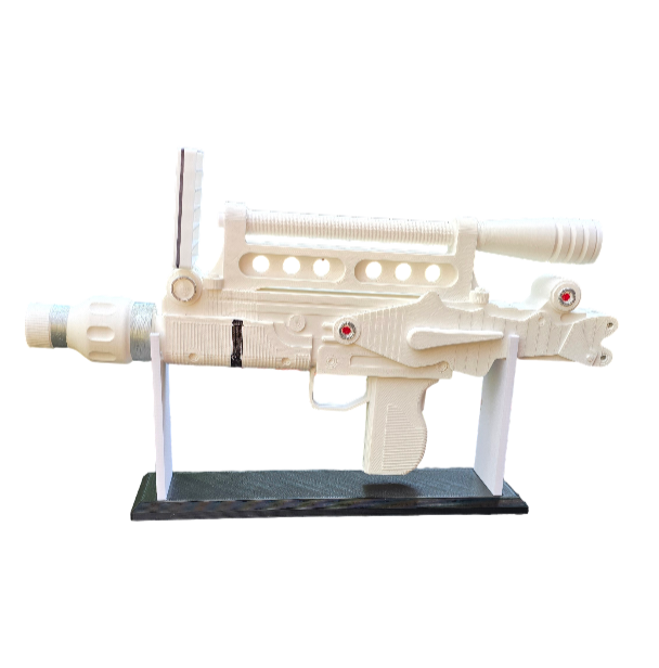 Retro Laser 007 Style Display Prop – 3D Printed Sci-Fi Fan Model