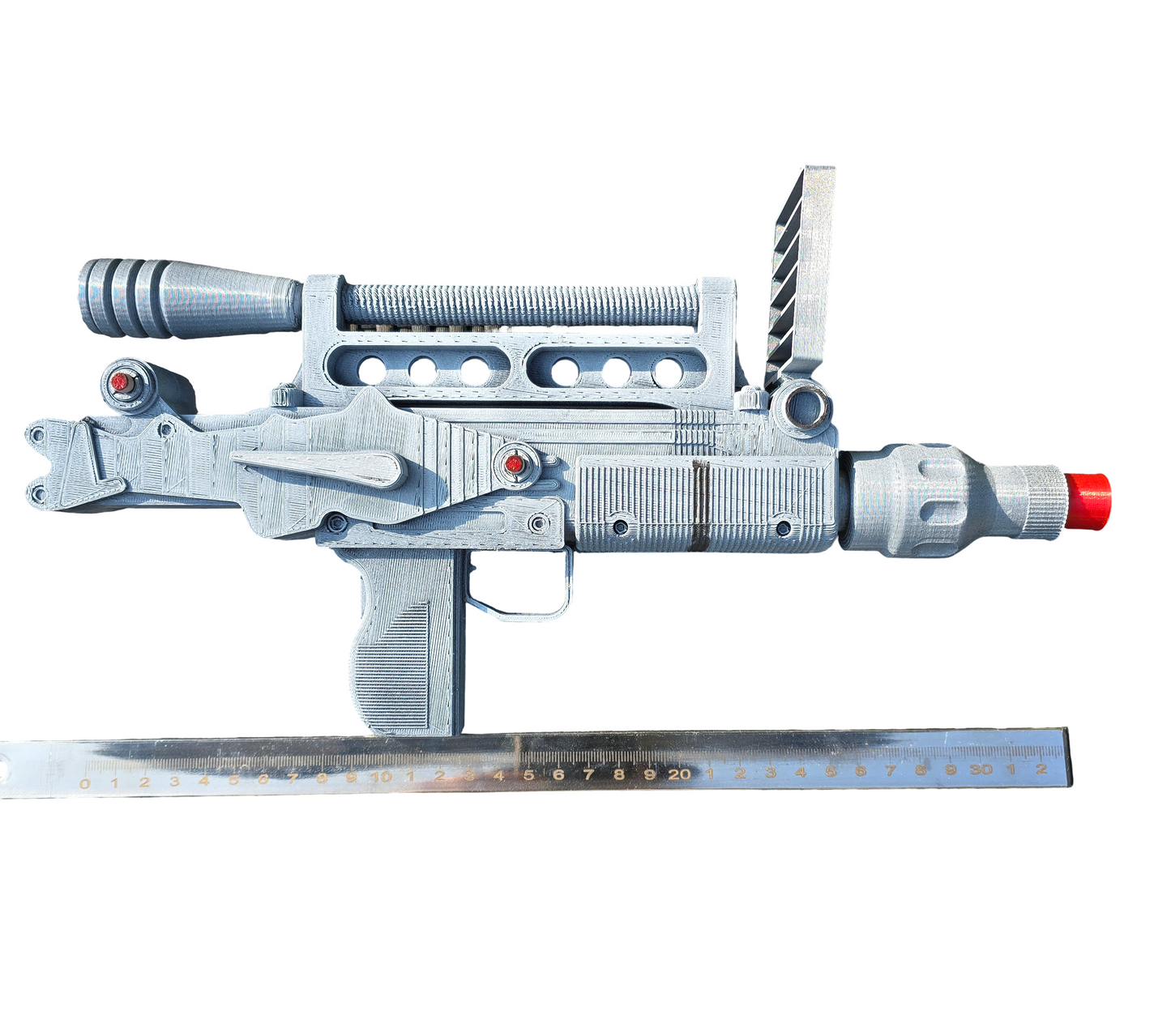 Retro Laser 007 Style Display Prop – 3D Printed Sci-Fi Fan Model
