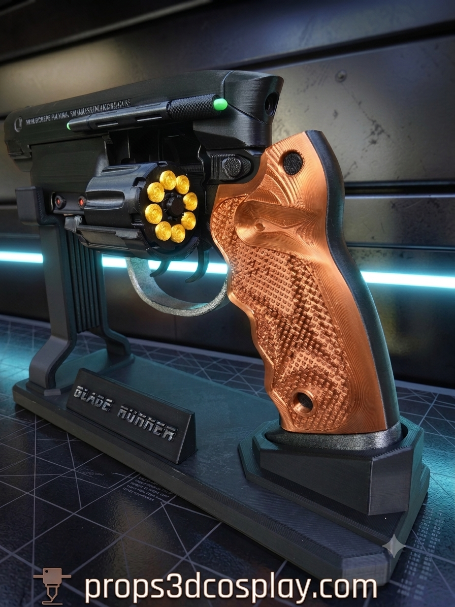 Blade Runner Style Display Prop – Fan-Made 3D Printed Model