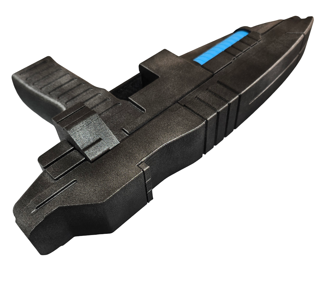 🖖 StarTrack Andorian Phaser Style Prop – 3D Printed & Painted Display Model