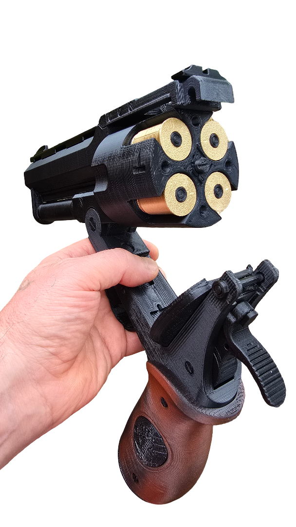 The Samaritan Style Prop – 3D Printed Fan-Made Display Model Inspired by Hellboy 🔥