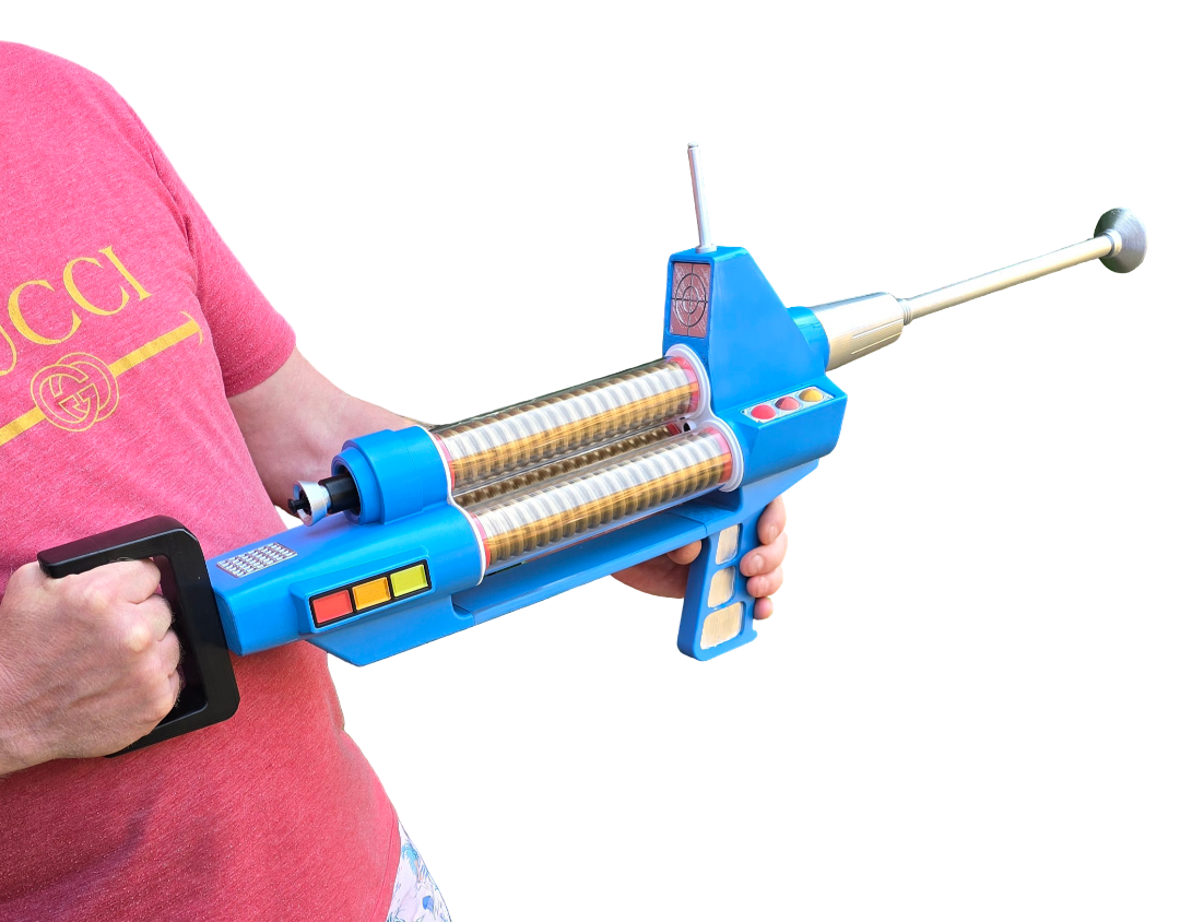 Retro Sci-Fi Rifle Style Prop – Fan-Made ModelPhaser Rifle – Fan-Made 904mm Display Prop Inspired by Star Trek | Collectable Cosplay Memorabilia