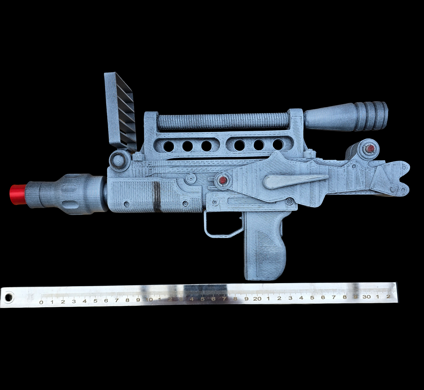 Retro Laser 007 Style Display Prop – 3D Printed Sci-Fi Fan Model