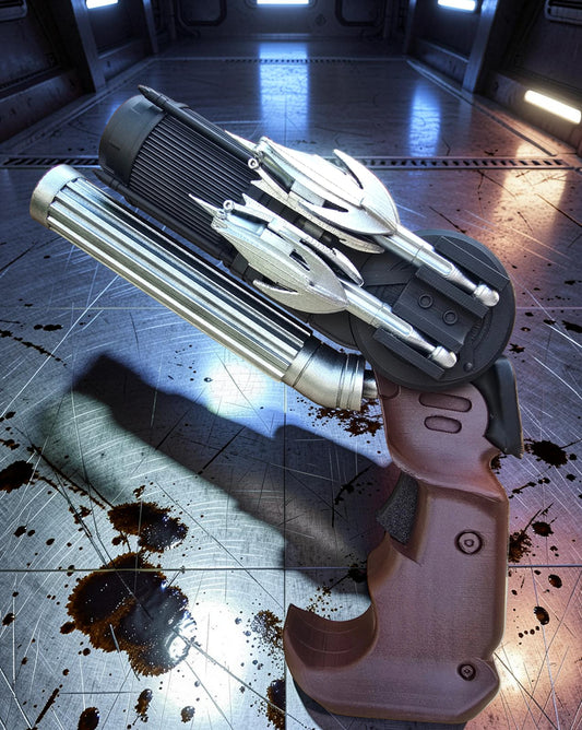 Dawn of Justice Grappling Hook Prop 1:1 Cosplay Model Dark Knight Launcher Gear