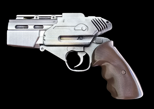 🛡️ Colonial Warrior Blaster – Battlestar Galactica Style Prop – 3D Printed & Painted