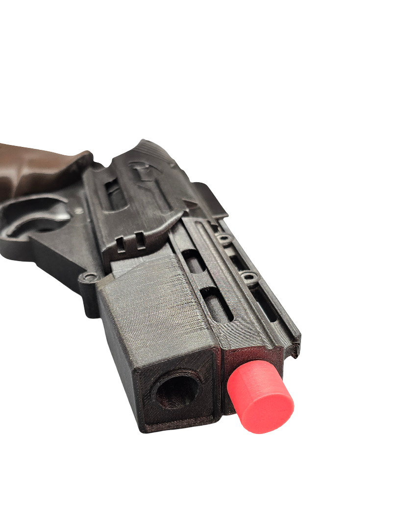 🛡️ Colonial Warrior Blaster – Battlestar Galactica Style Prop – 3D Printed & Painted