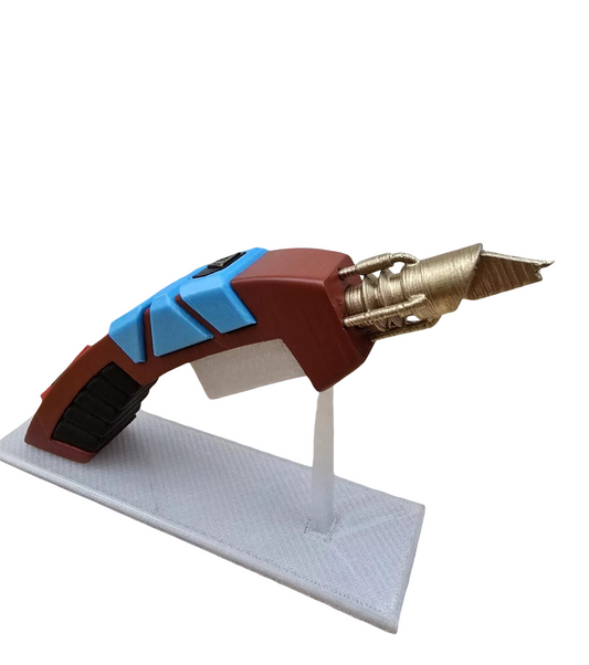 Klingon Hypospray  Retro Sci-Fi Hypo Style Prop – 3D Printed Fan-Made Display Model
