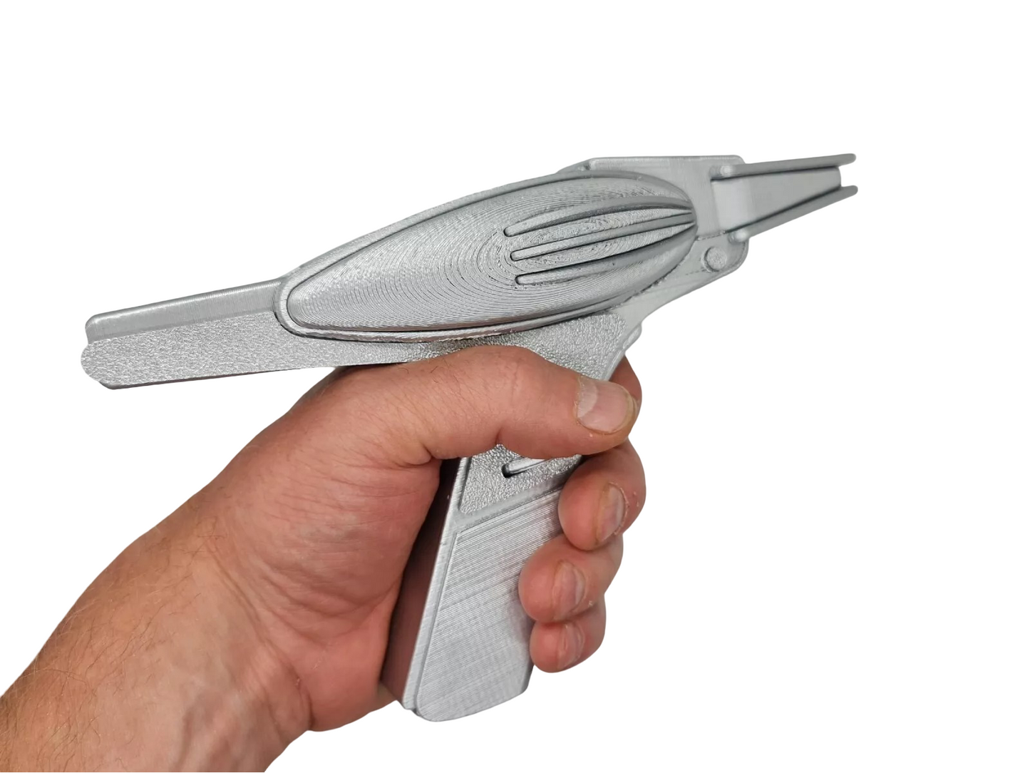 Prototype Phaser Style Prop – Wrath of Khan Inspired – 3D Printed Fan Model