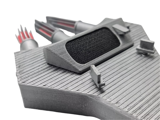 Retro Ray Generator Style Prop – 3D Printed Sci-Fi Fan Display Model