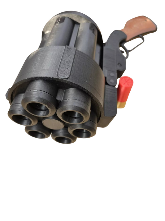 Hellboy Style Display Prop – 3D Printed Fan-Made Oversized Mini Blaster