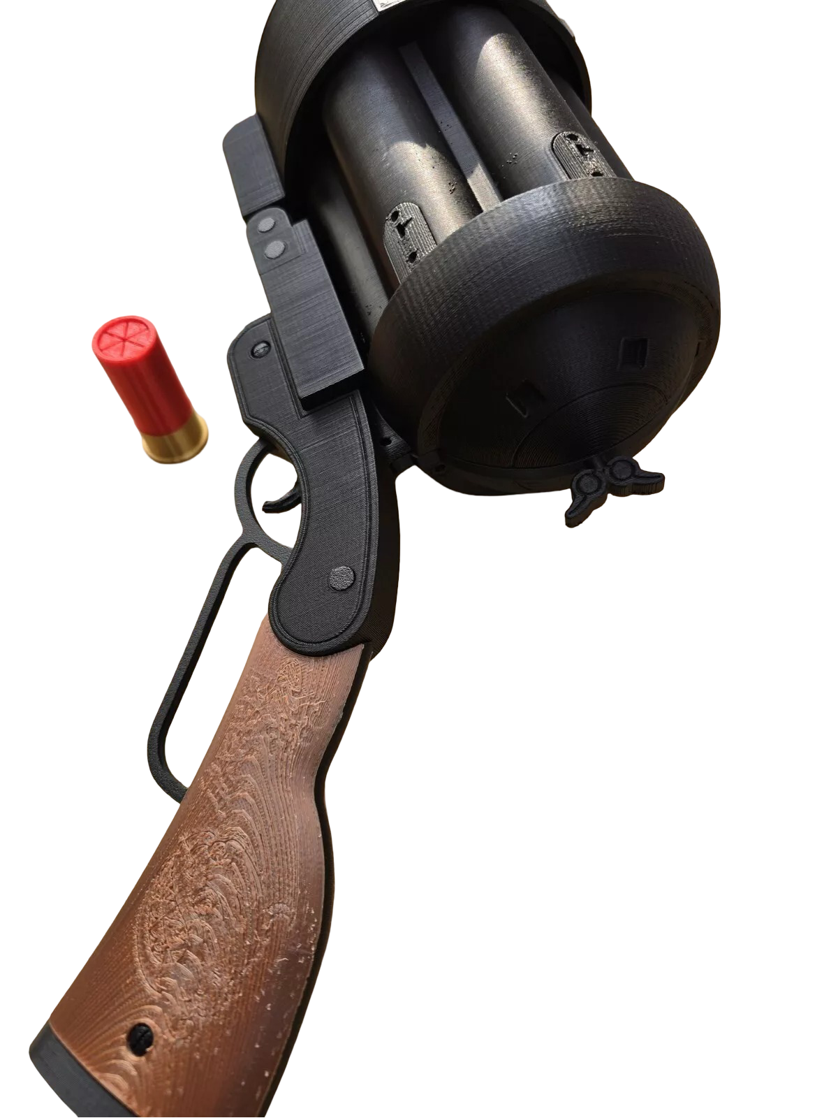 Hellboy Style Display Prop – 3D Printed Fan-Made Oversized Mini Blaster